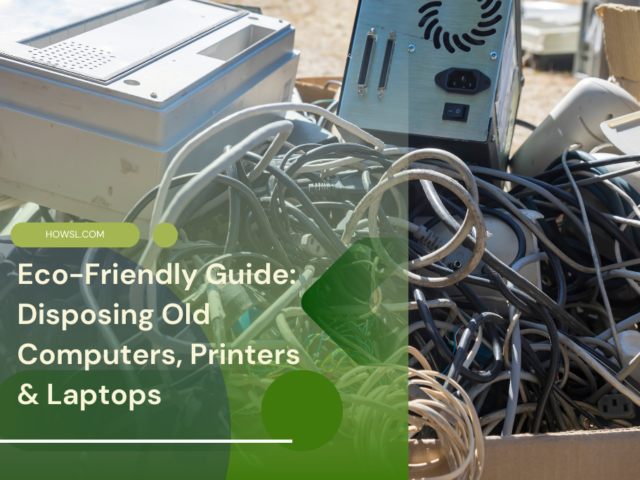 Eco-Friendly Guide: Disposing Old Computers, Printers & Laptops ⏬ 👇