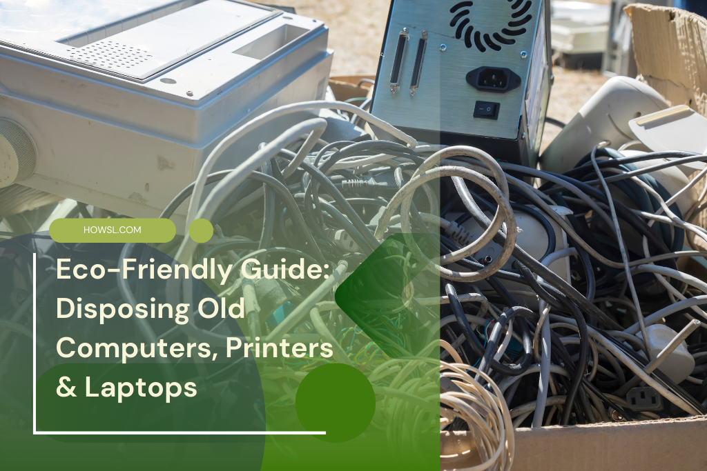 Eco-Friendly Guide: Disposing Old Computers, Printers & Laptops ⏬ 👇